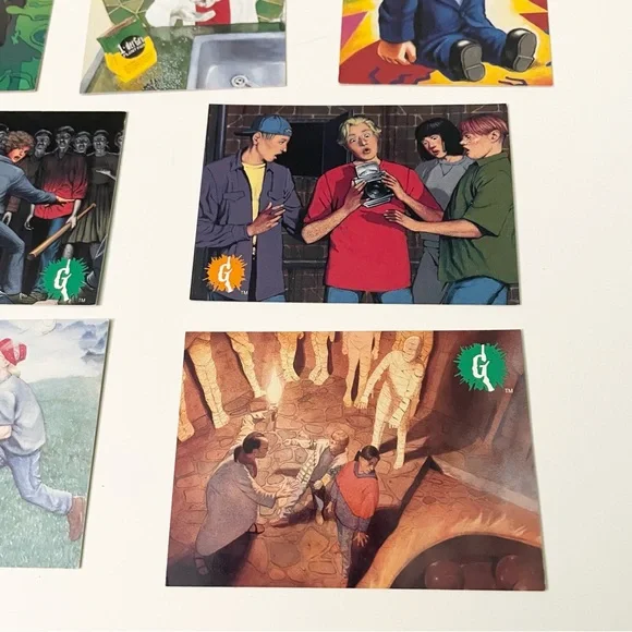 Vintage 1996 Topps Goosebumps Trading Cards Lot - R.L. Stine 90s - Picture 6 of 14